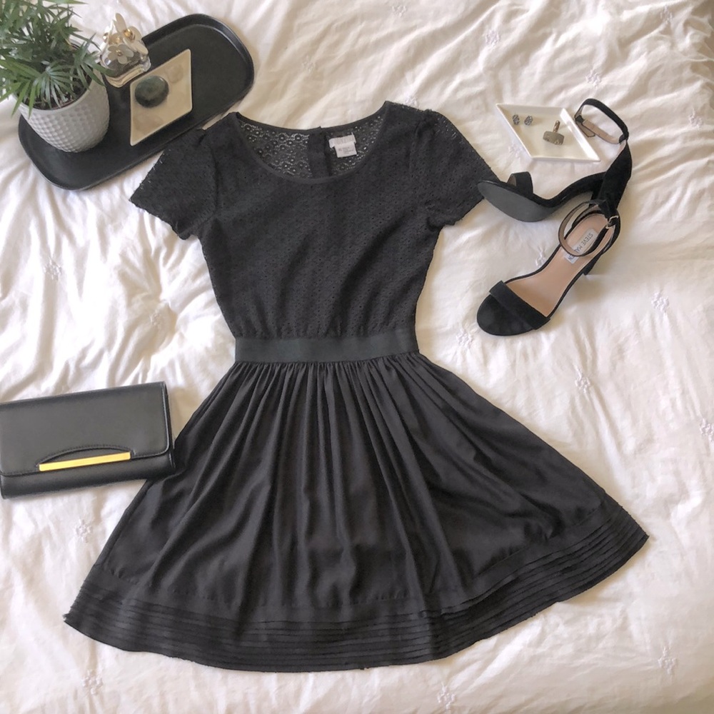 Black A-line Cooperative dress XS